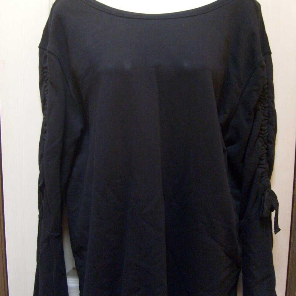 Sanctuary Black Cotton Top-Size Small